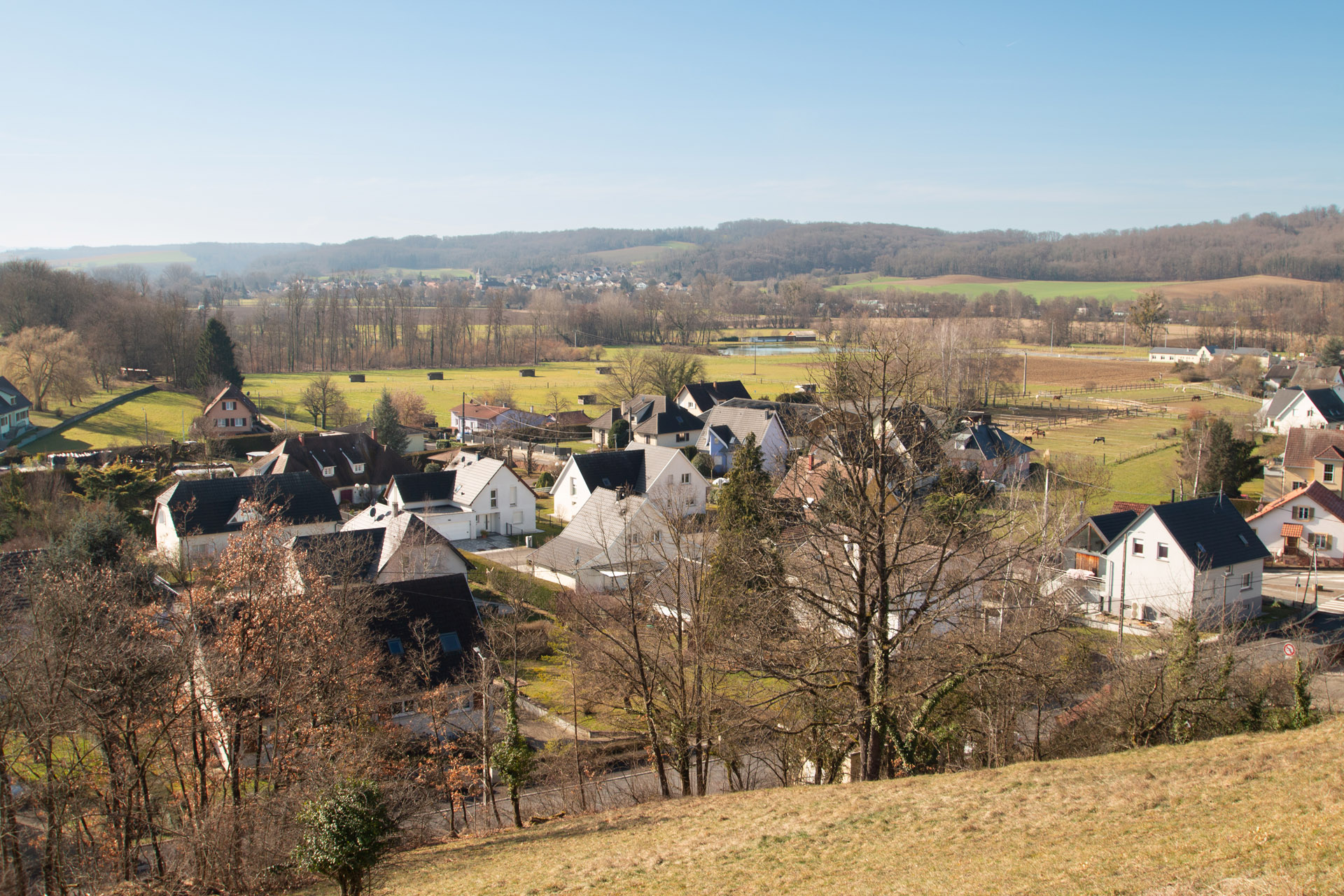 Travaux route de Mulhouse (de la piscine jusqu’à ILLFURTH)